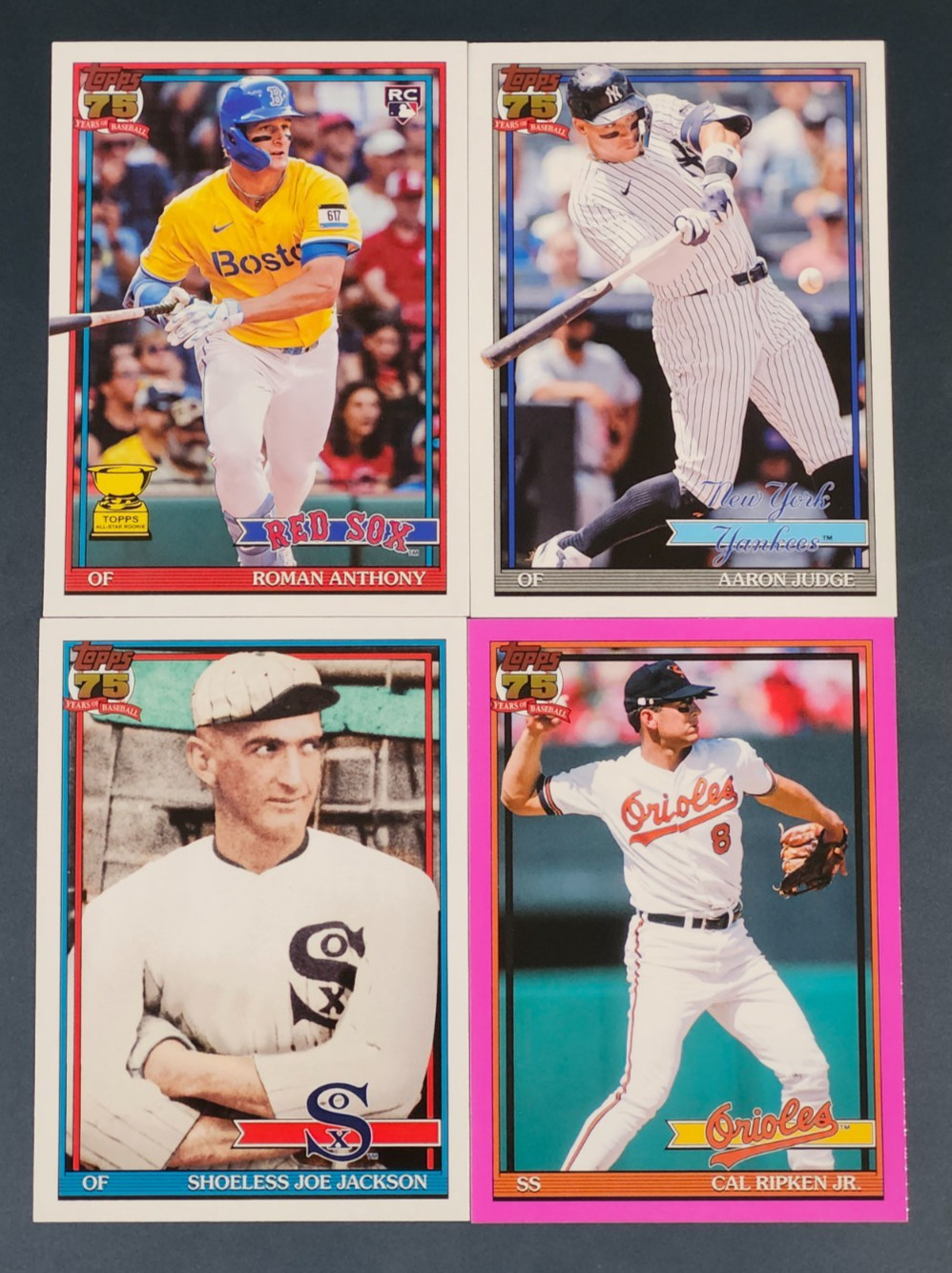 2026 Topps Series 1 – 1991 Topps 35th Anniversary You Pick – 2 Card Minimum