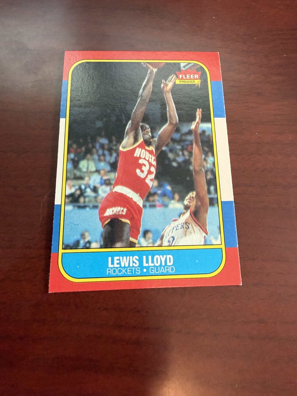 1986-87 Fleer #65 Lewis Lloyd. EX/MT(oc)