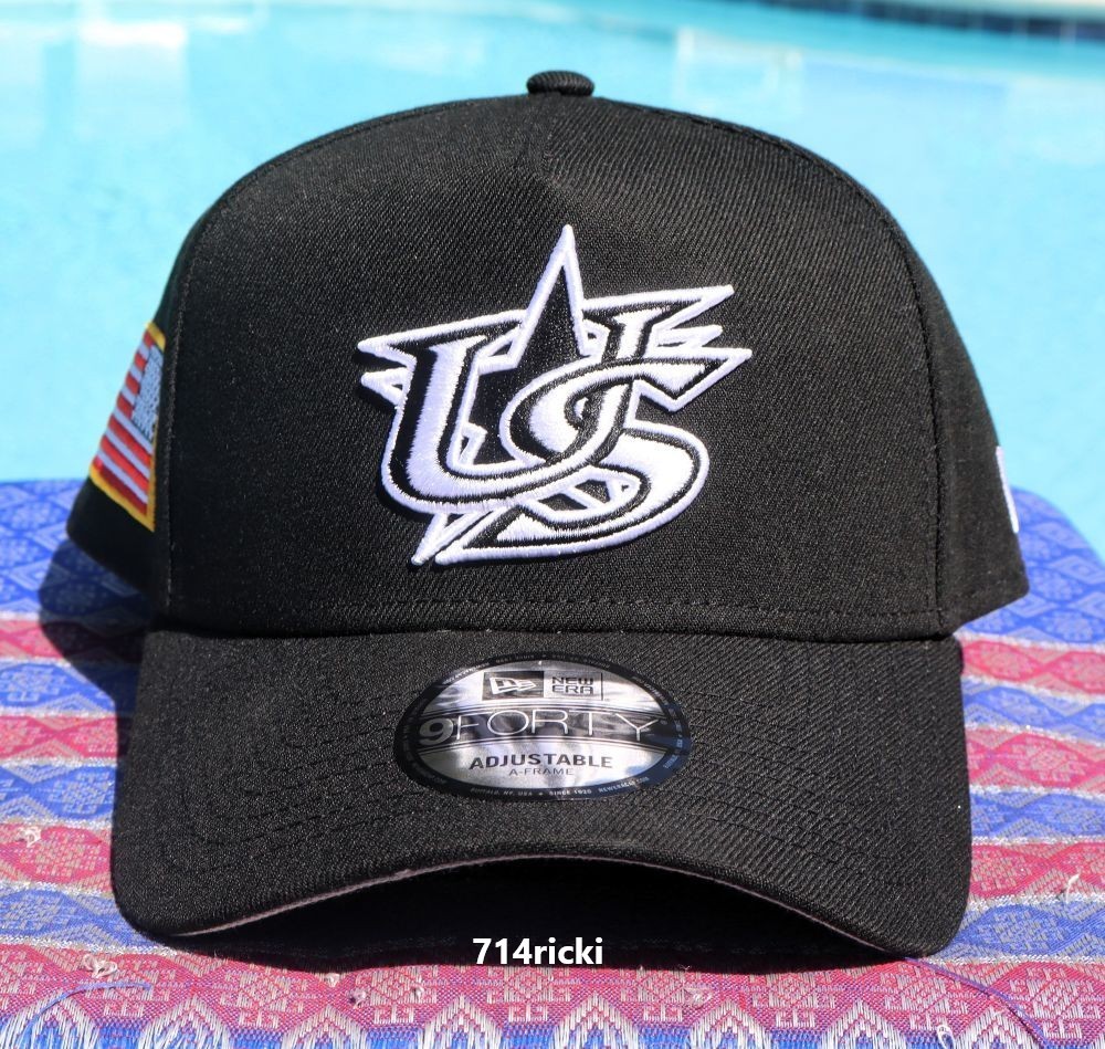 2026 WBC USA World Baseball Classic Snapback Hat New Era 9FORTY A-FRAME