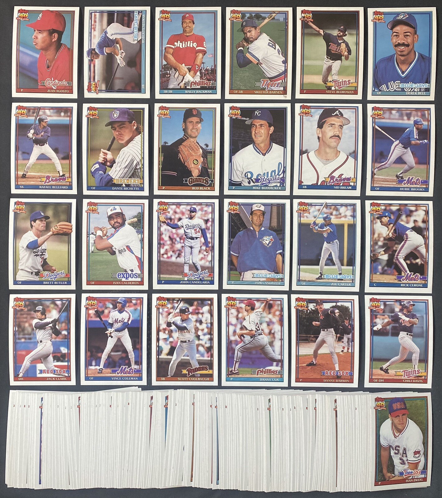 1991 Topps Traded – Baseball Cards – Complete Your Set – You U Pick