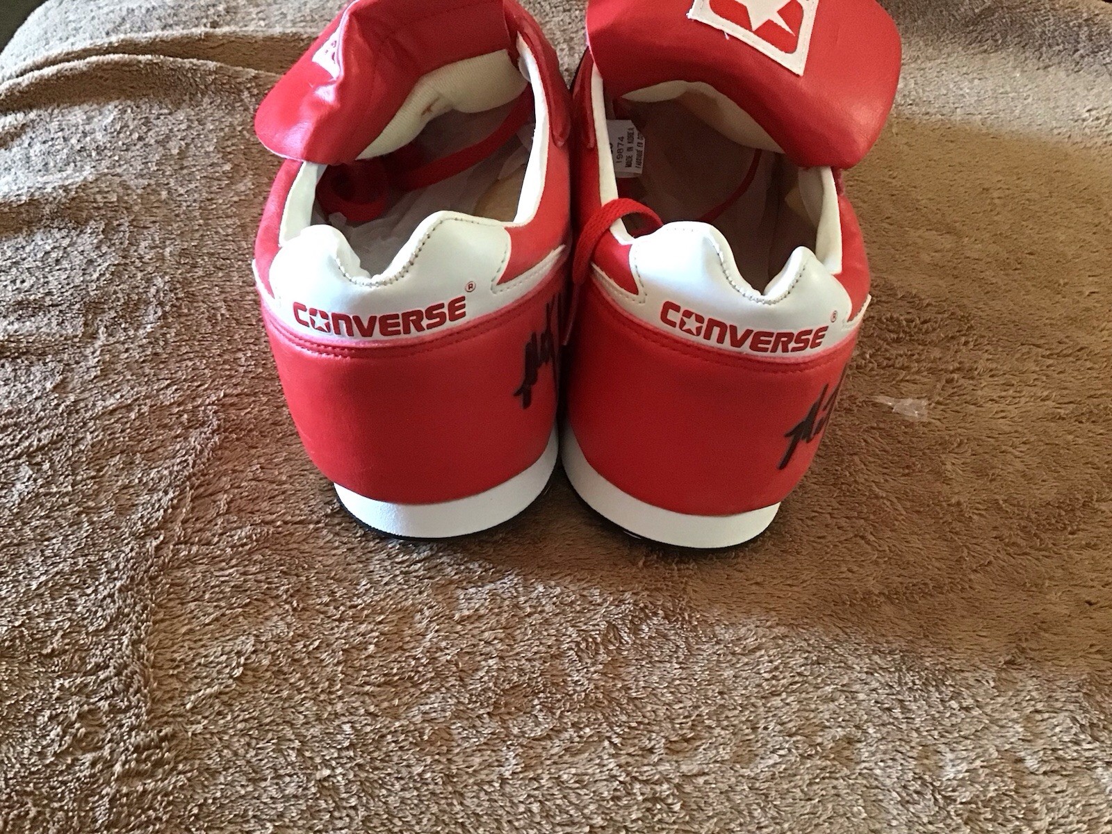 Vintage Converse New Unknown Autographed Size 13 ( No Box) Baseball Cleats