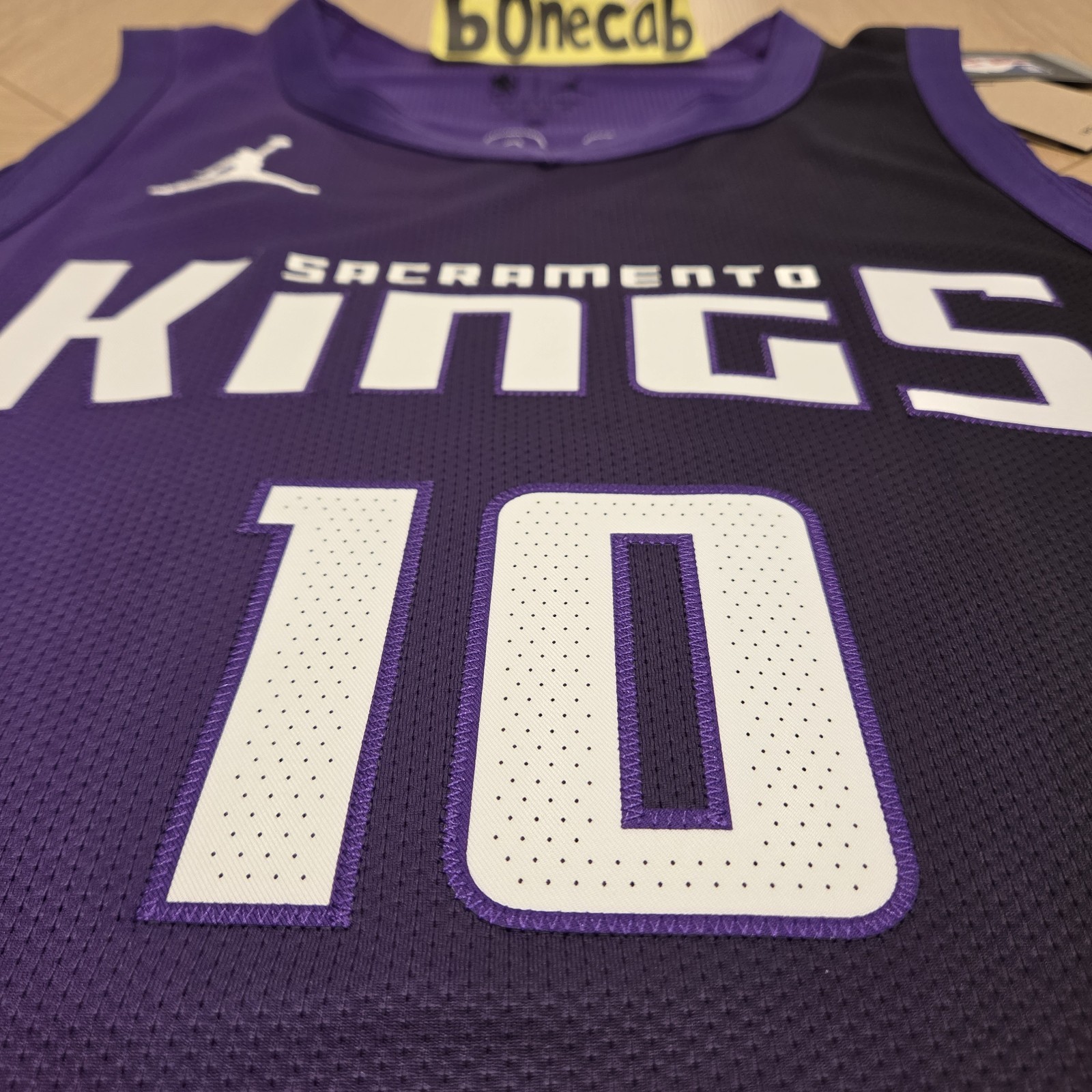 NBA Authentic Jersey Nike 52 Domantas Sabonis Sacramento Kings Statement Edition