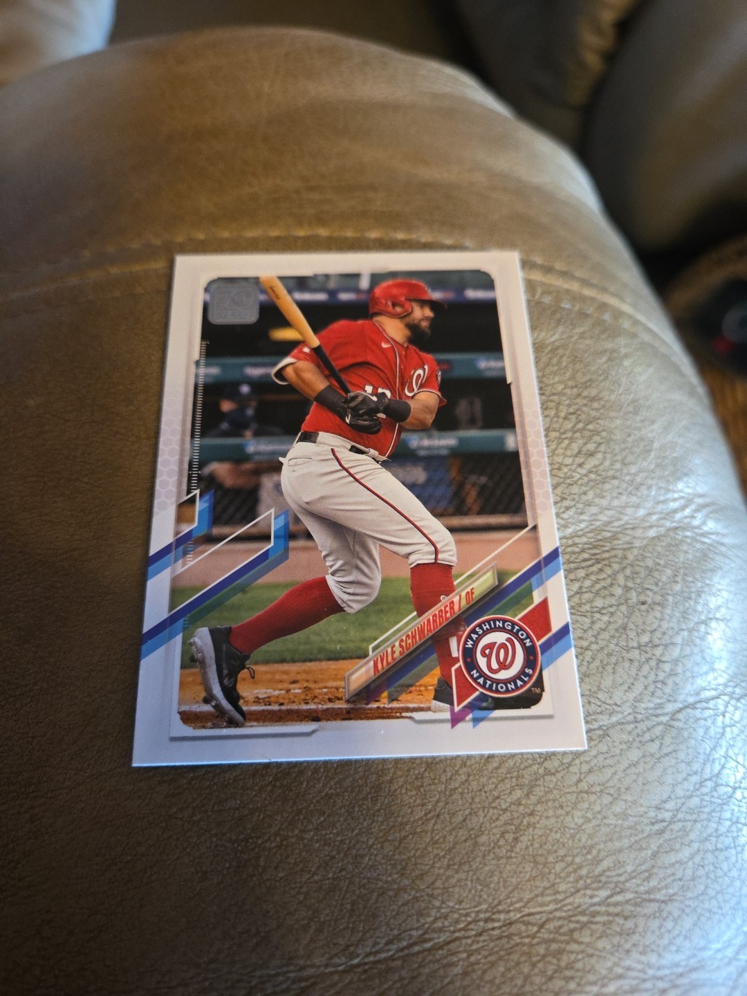 2021 Topps #473 Kyle Schwarber Washington Nationals