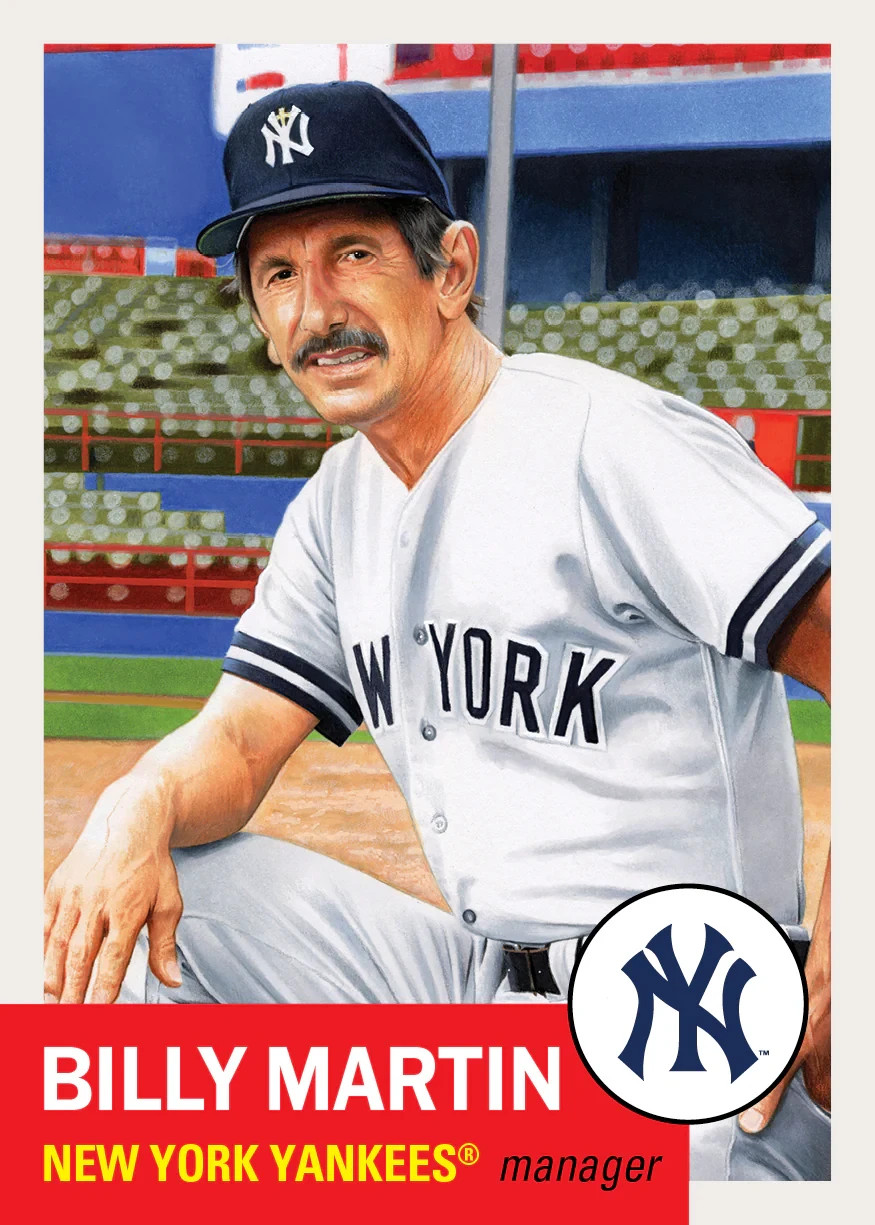 2026 Topps Living Set Card 919 Billy Martin – Only 25 Cents Shipping!