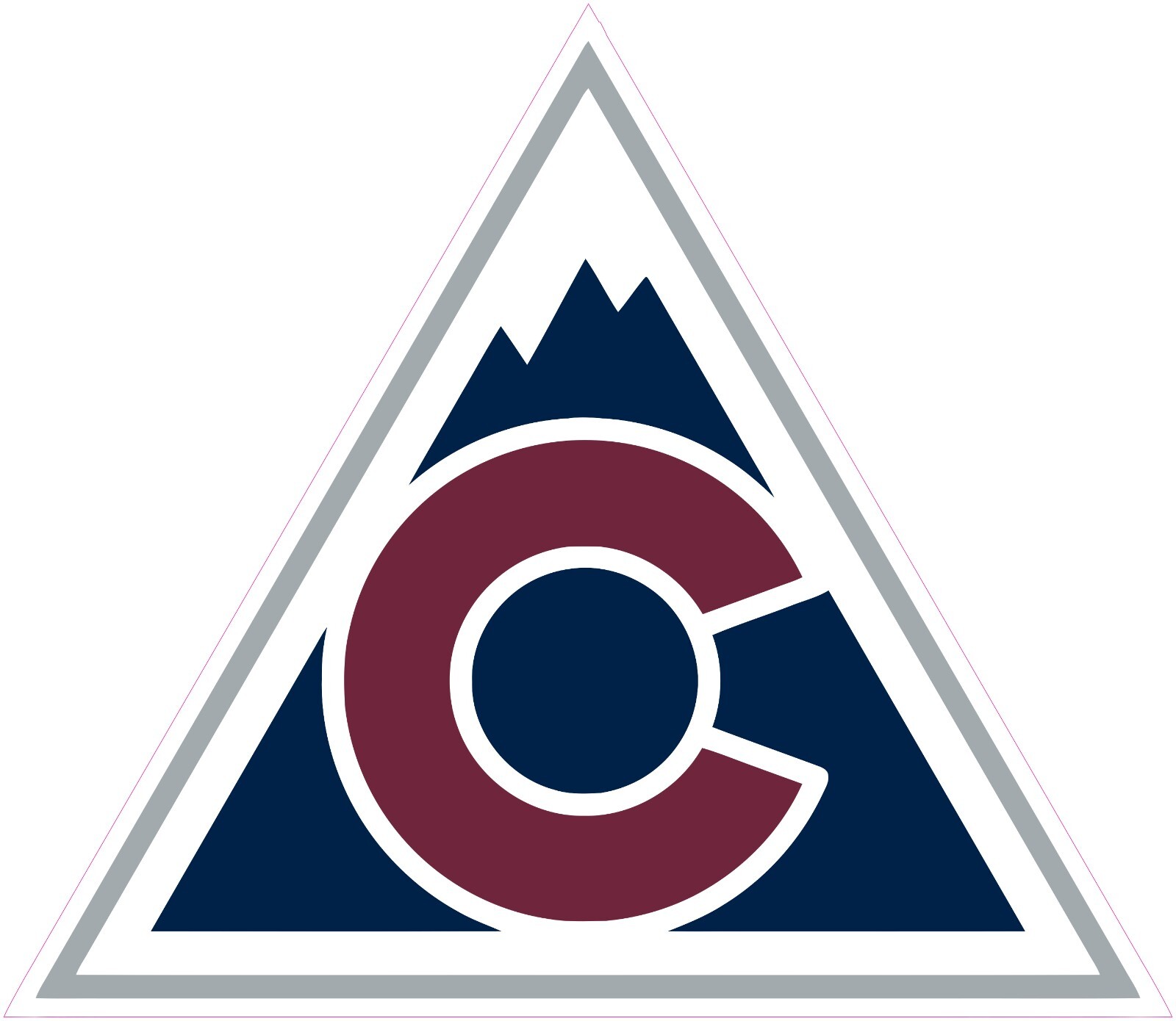 Colorado Avalanche Hockey HTV Heat Transfer Vinyl Iron On (NOT A PATCH)
