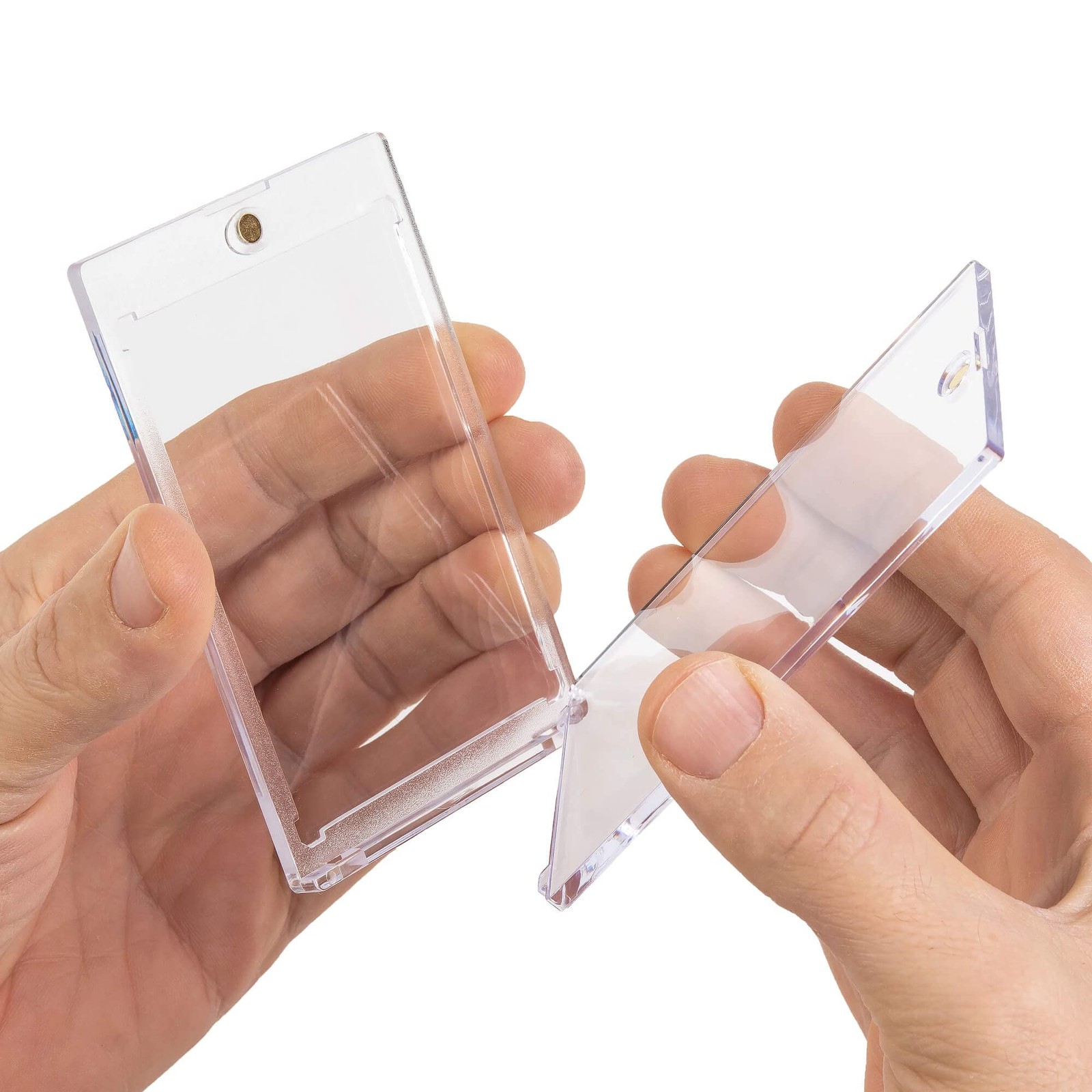 Magnetic 35pt (5 Pack), Clear Touch Hard Cases, UV Protection, for Trading Cards