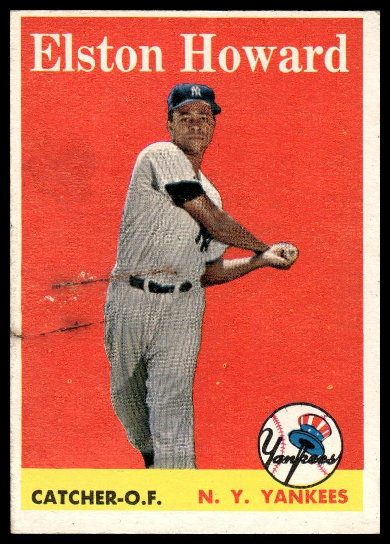 1958 Topps Elston Howard #275 New York Yankees – Very Good