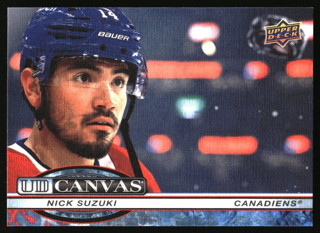 2025-26 Upper Deck UD Canvas Nick Suzuki Montreal Canadiens #C-271