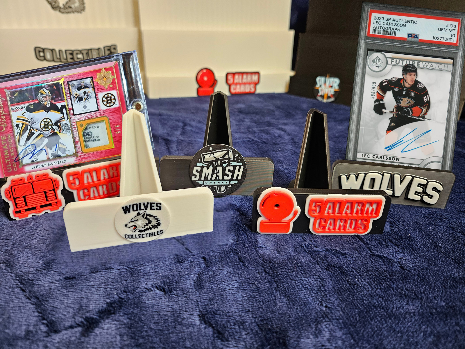 Custom Card Stands (add your logo), For Sports Cards, Pokemon, MTG, Breakers