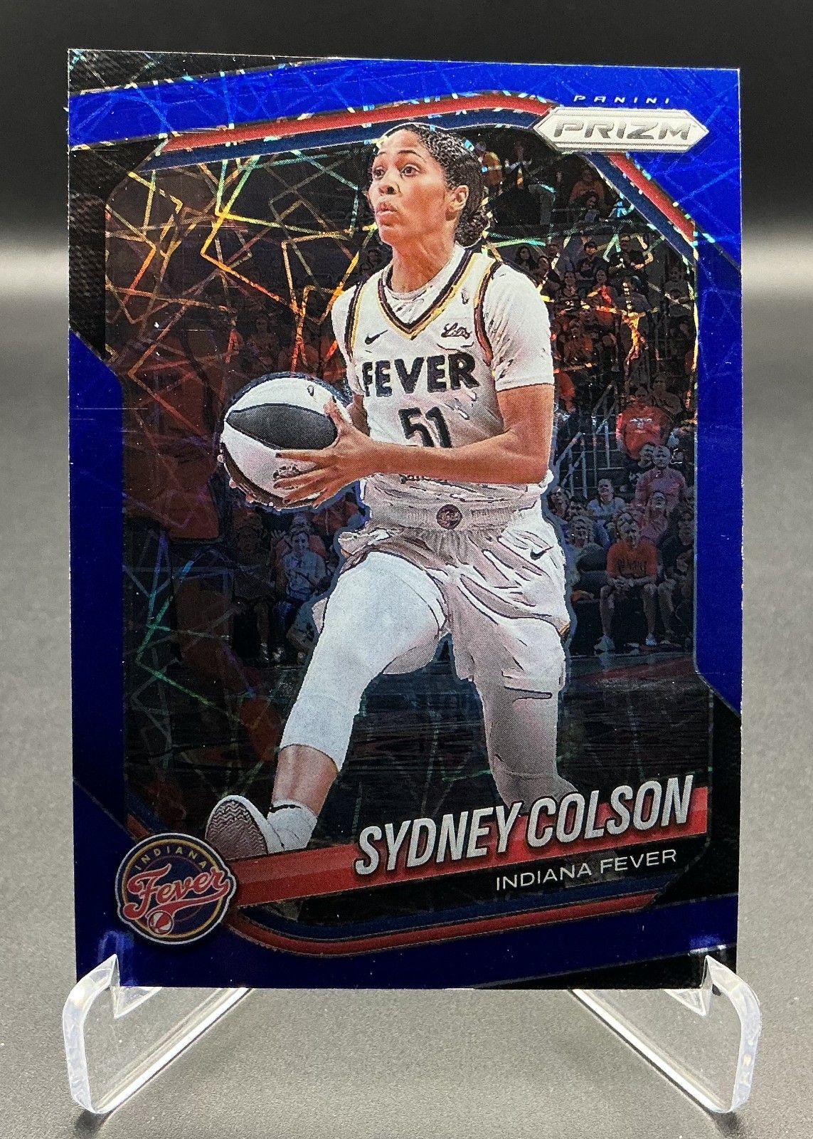 2025 Prizm WNBA – Sydney Colson #1 Blue Velocity – Indiana Fever