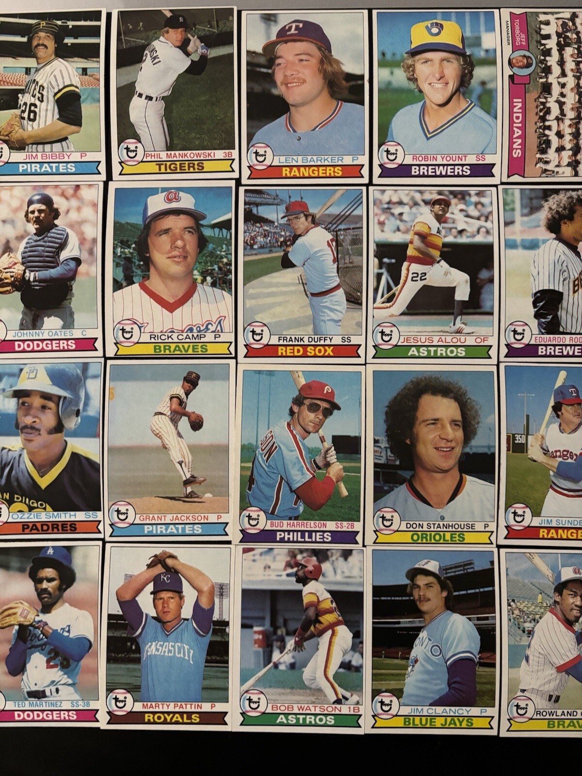 1979 Topps Baseball U-Pick #1-175 EX
