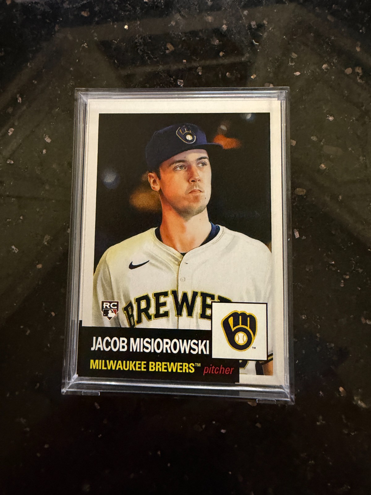 Jacob Misiorowski Brewers RC – 2026 MLB Living Set® – Card 916