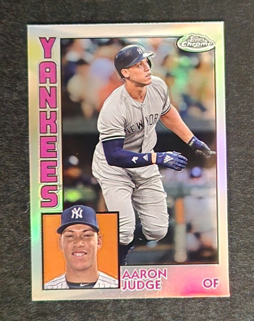 2019 Topps Chrome – 1984 Topps Aaron Judge #84TC-1 Refractor