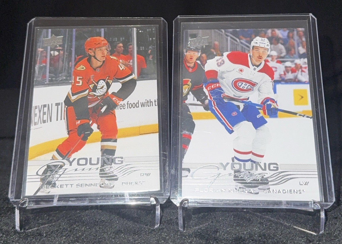 2025-26 Upper Deck Extended Series Full Young Guns & Draft Day Set #701-750