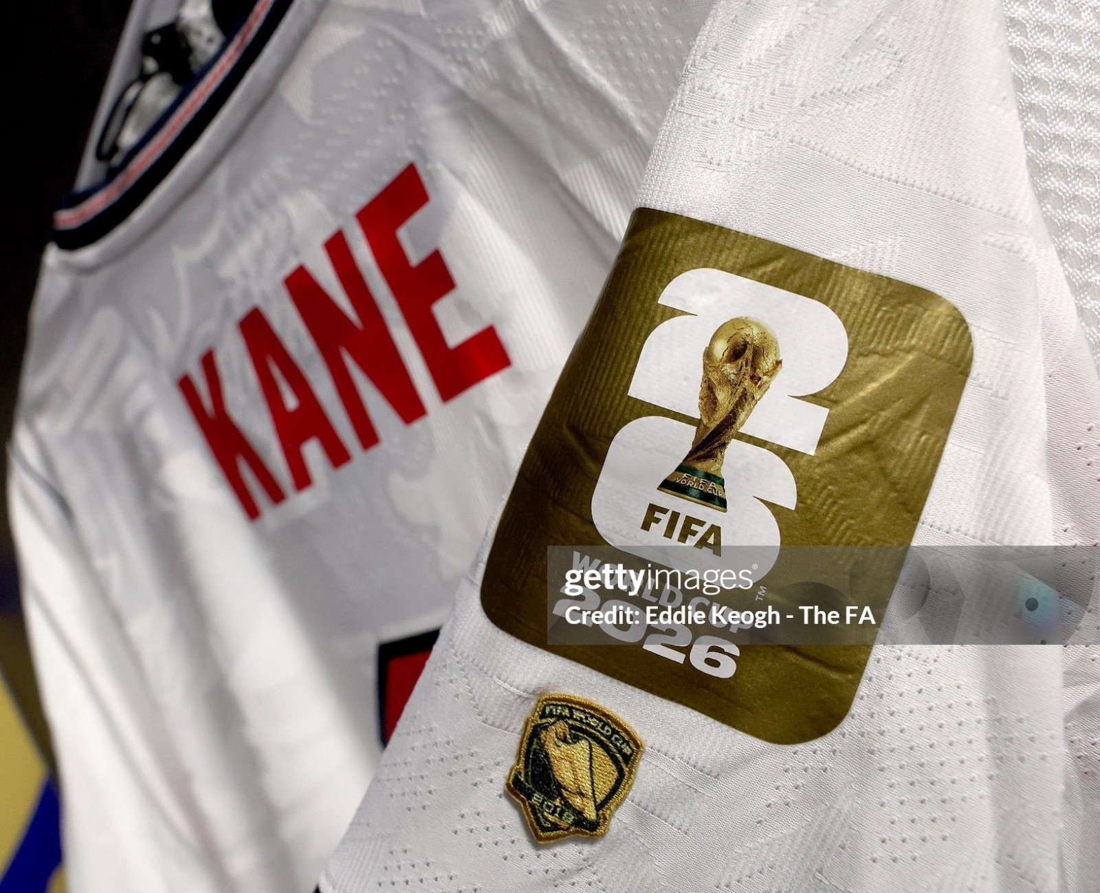FIFA WORLD CUP 2026 GOLDEN BOOT 2018 KANE ENGLAND PATCH TOPPA BADGE