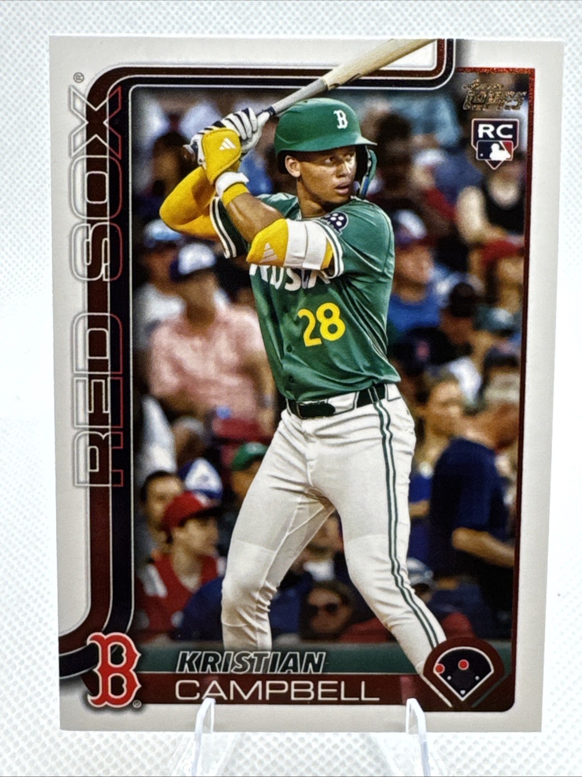 2025 Topps Update #CC3-1 Kristian Campbell RC Companion Card Variation SP