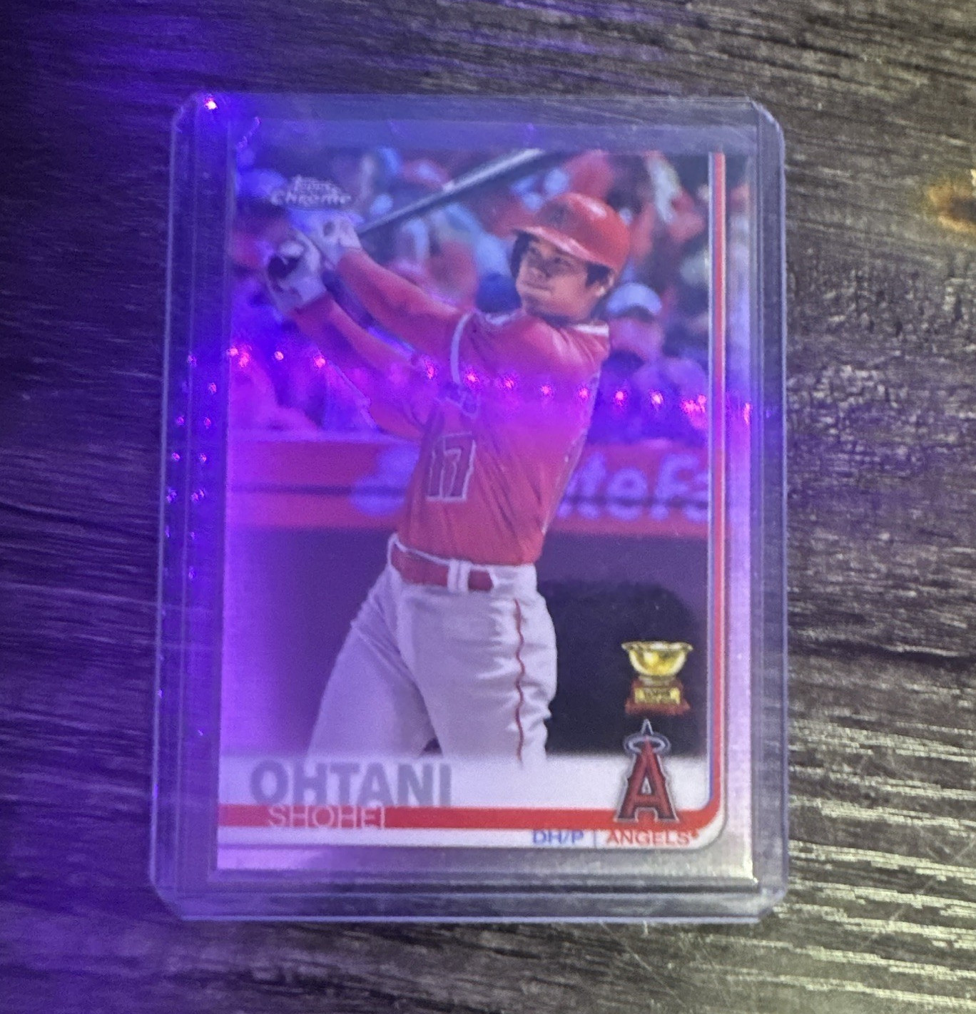 Topps 2019 Topps Chrome Shohei Ohtani #1 Los Angeles Angels Baseball Card