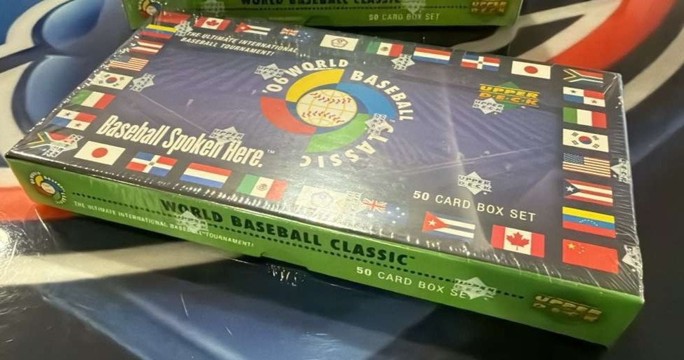 2006 Upper Deck World Baseball Classic SEALED Box – Jeter, Ichiro, Griffey Jr