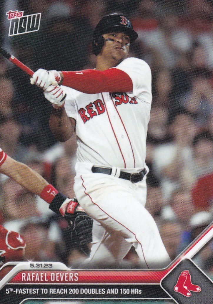 2023 TOPPS NOW #373 RAFAEL DEVERS- BOSTON RED SOX