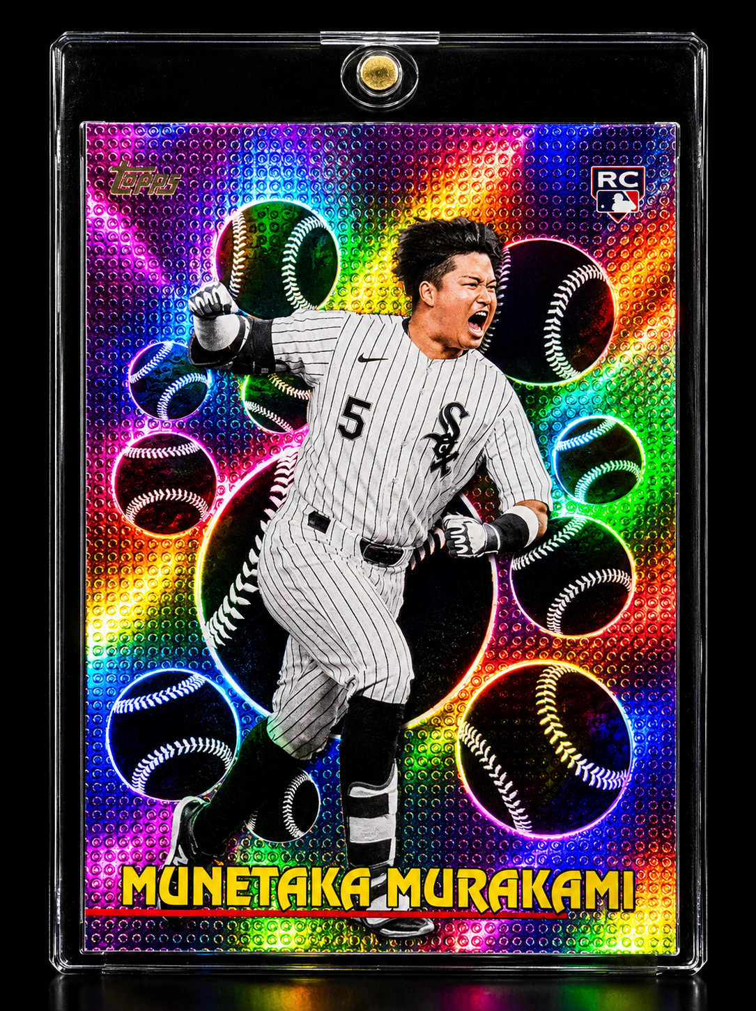 MUNETAKA MURAKAMI ROOKIE COLOR BLAST REFRACTOR Topps SP Insert Rare White Sox