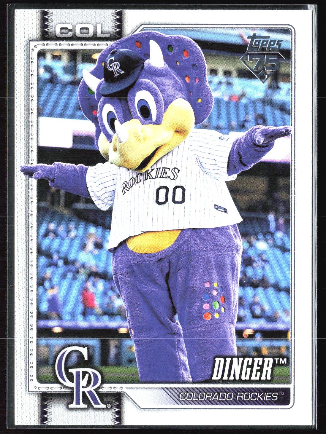 2026 Topps #M-4 Dinger Mascots