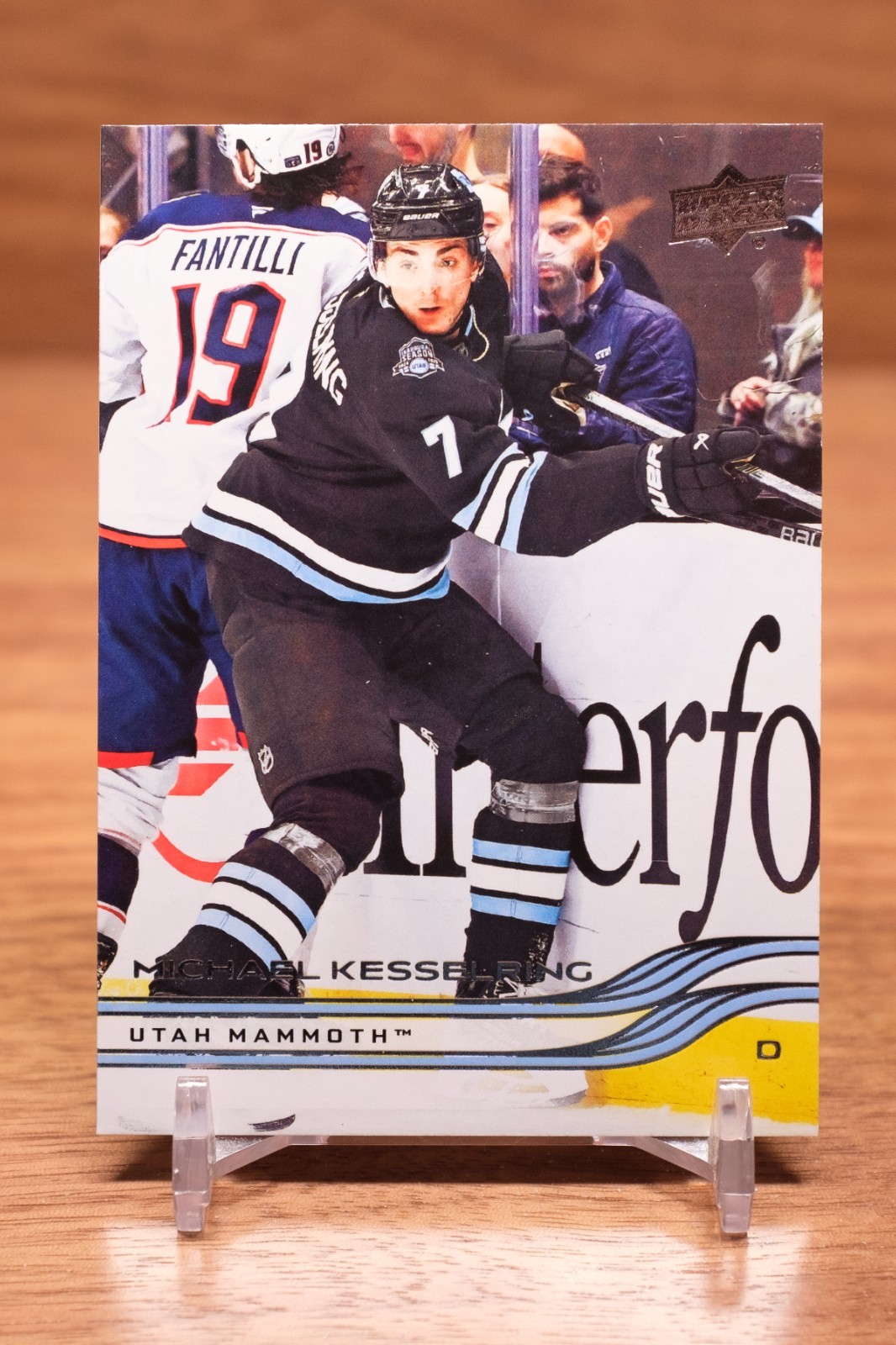 2025-26 Upper Deck Base #172 Michael Kesselring – Utah Mammoth