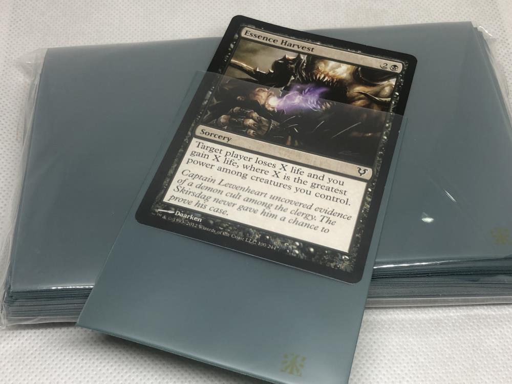 on sale Lenayuyu 500pcs DECK PROTECTOR Card Sleeves 5 colors 67mm*91mm as shown