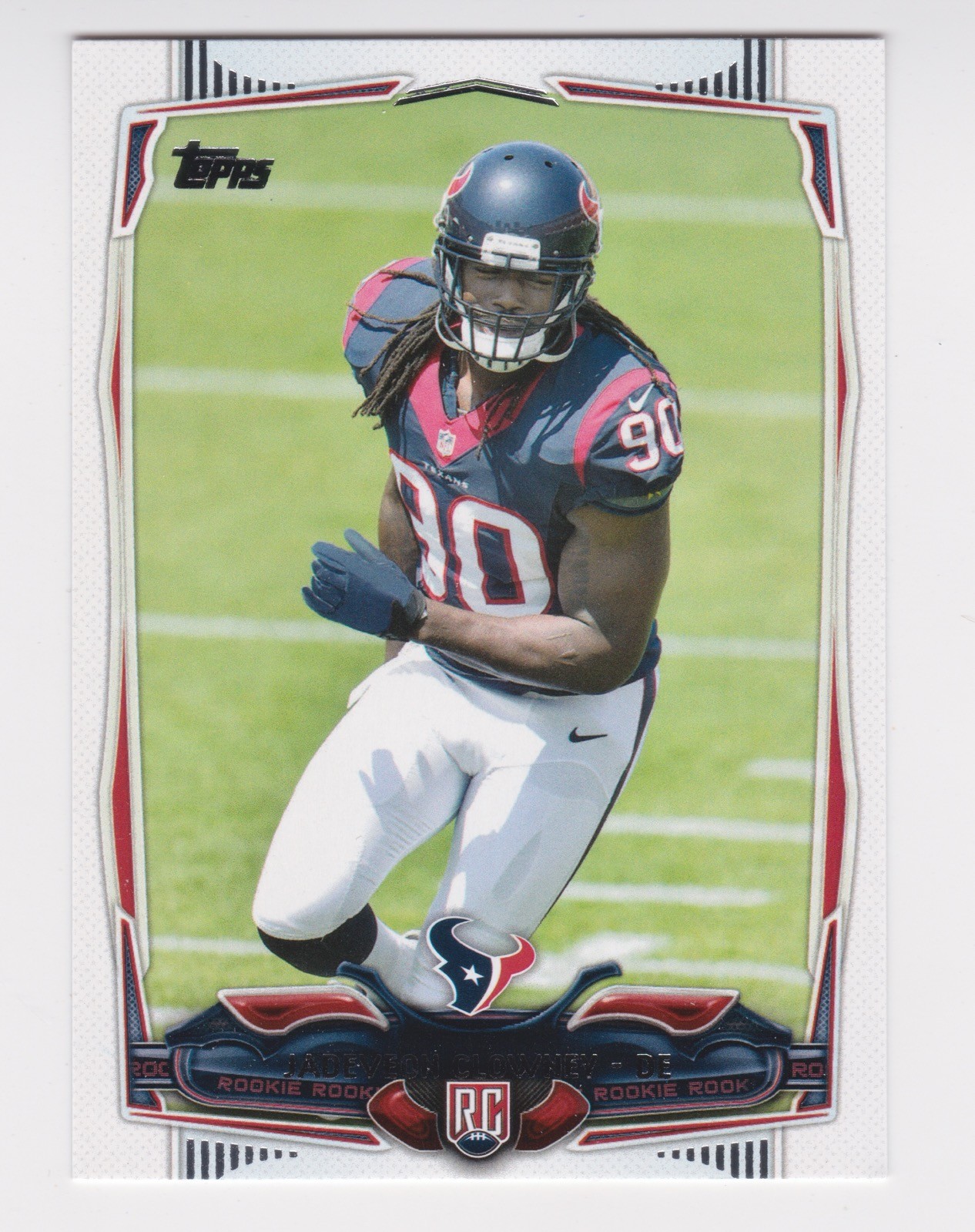 2014 Topps Football SP Retail Jadeveon Clowney RC Rookie Variation Insert #356