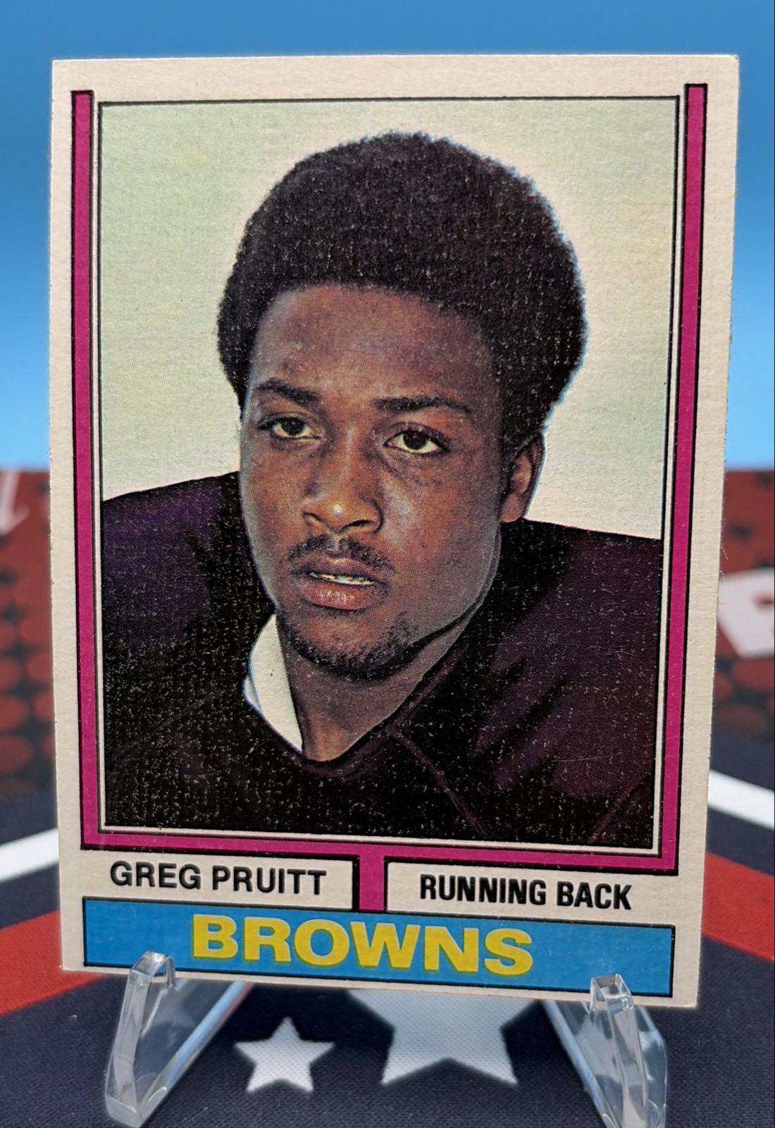 1974 Topps – Greg Pruitt #110 (RC)