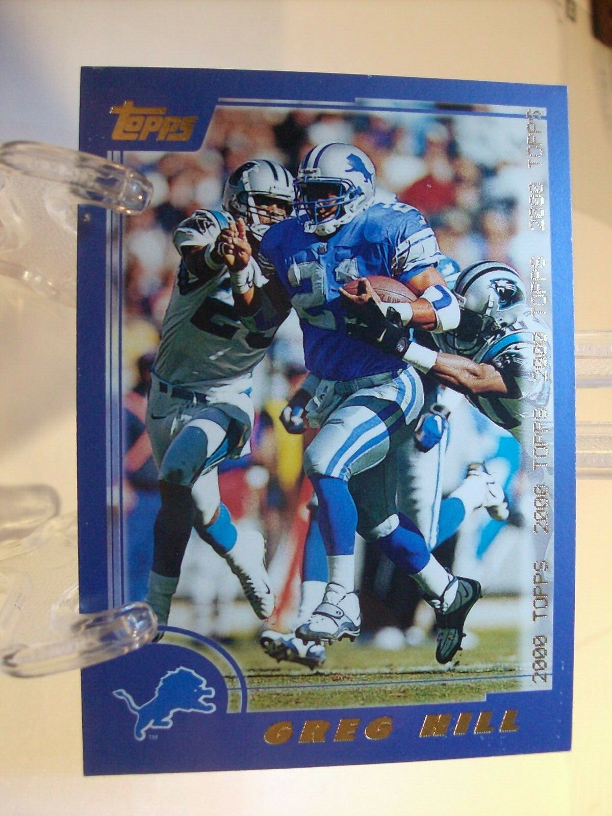 2000 Topps Football Card #18 Greg Hill (81909)