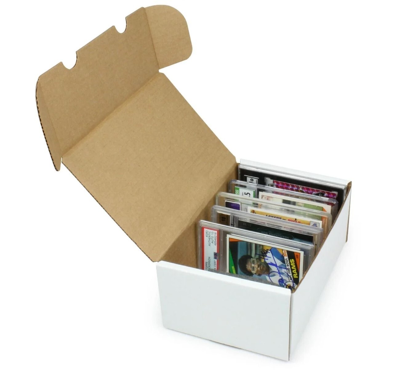 3x (Lot of 3) – GRADED TRADING CARD CARDBOARD STORAGE CARD BOX SPORTS CARDS