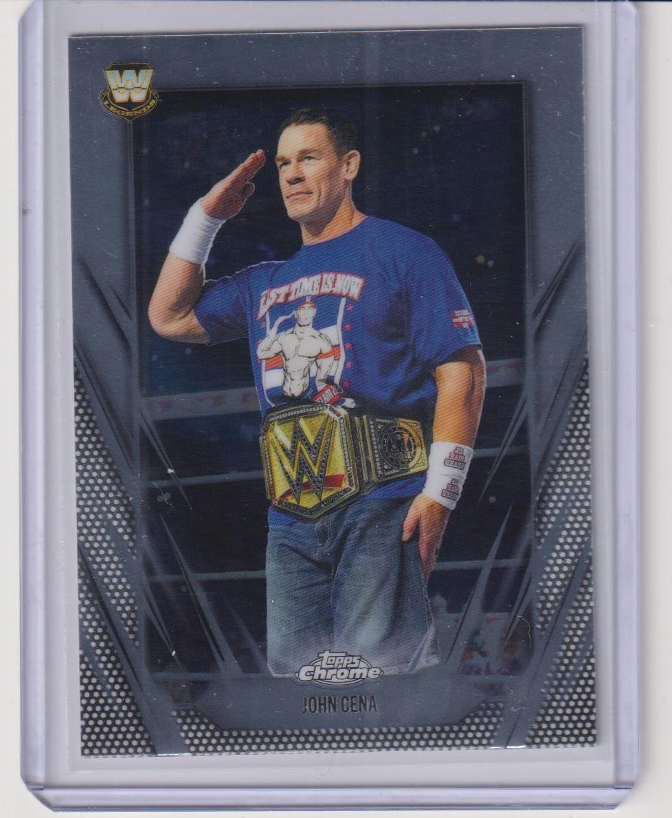 2026 Topps Chrome WWE #2 John Cena