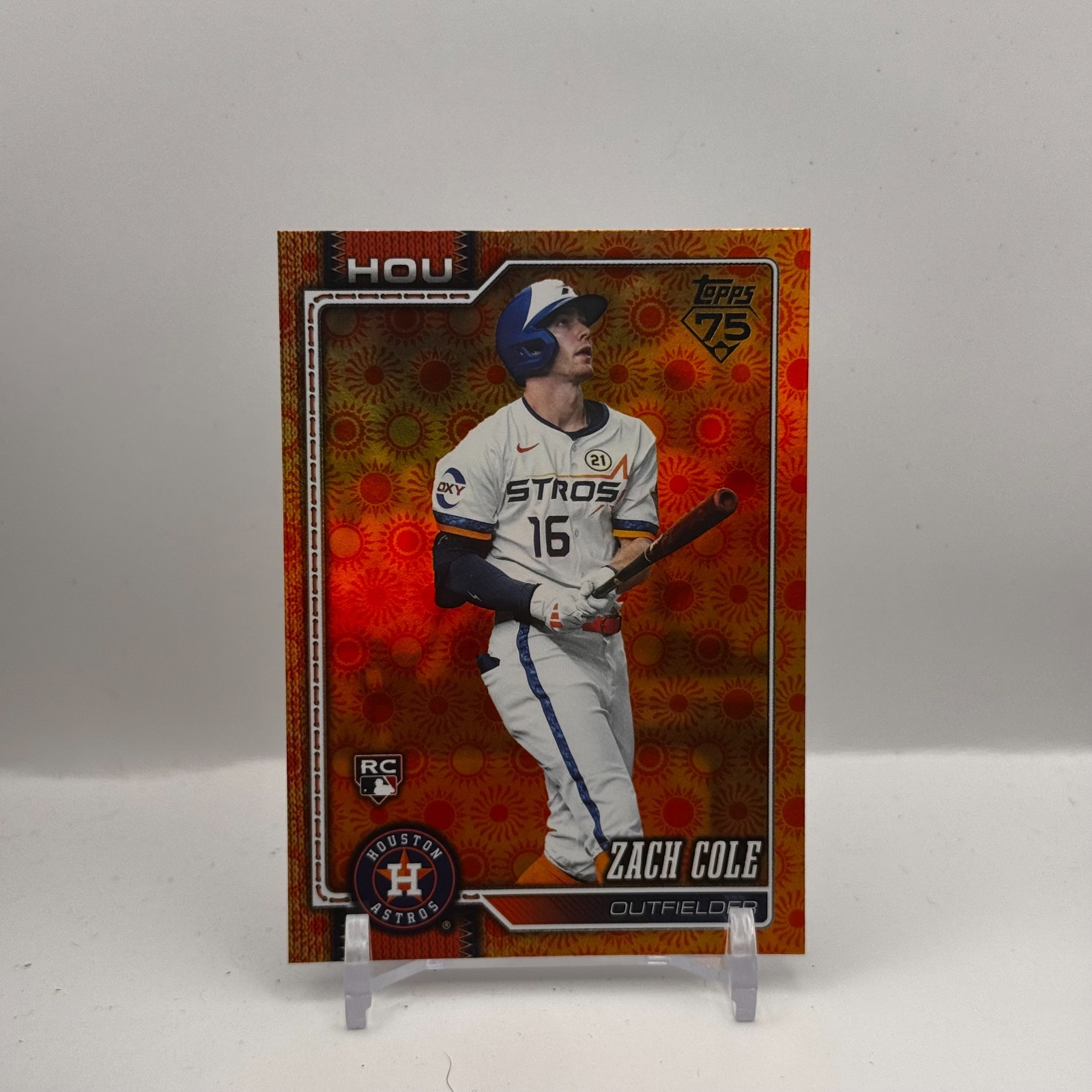 2026 Topps Series 2 Zach Cole #601 Holiday Variation (RC)