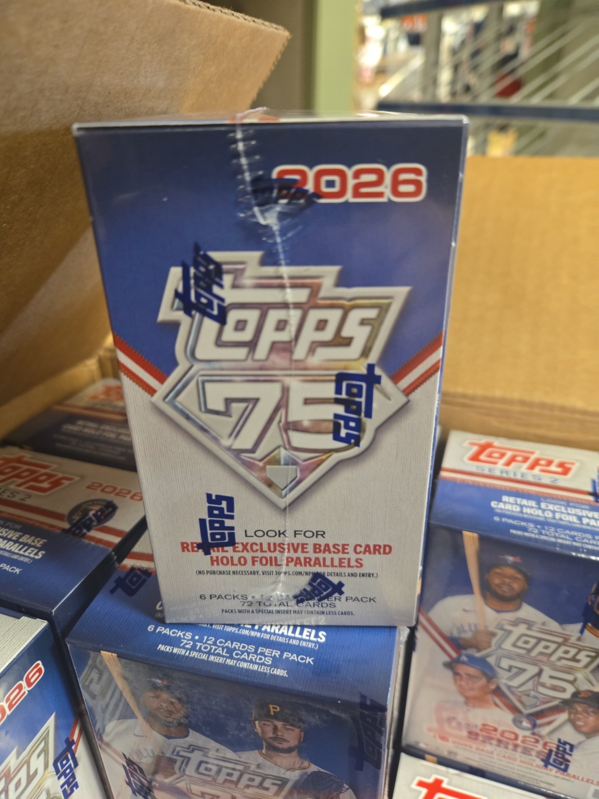 2026 Topps Series 2 Baseball Blaster Box Factory Sealed Fasc