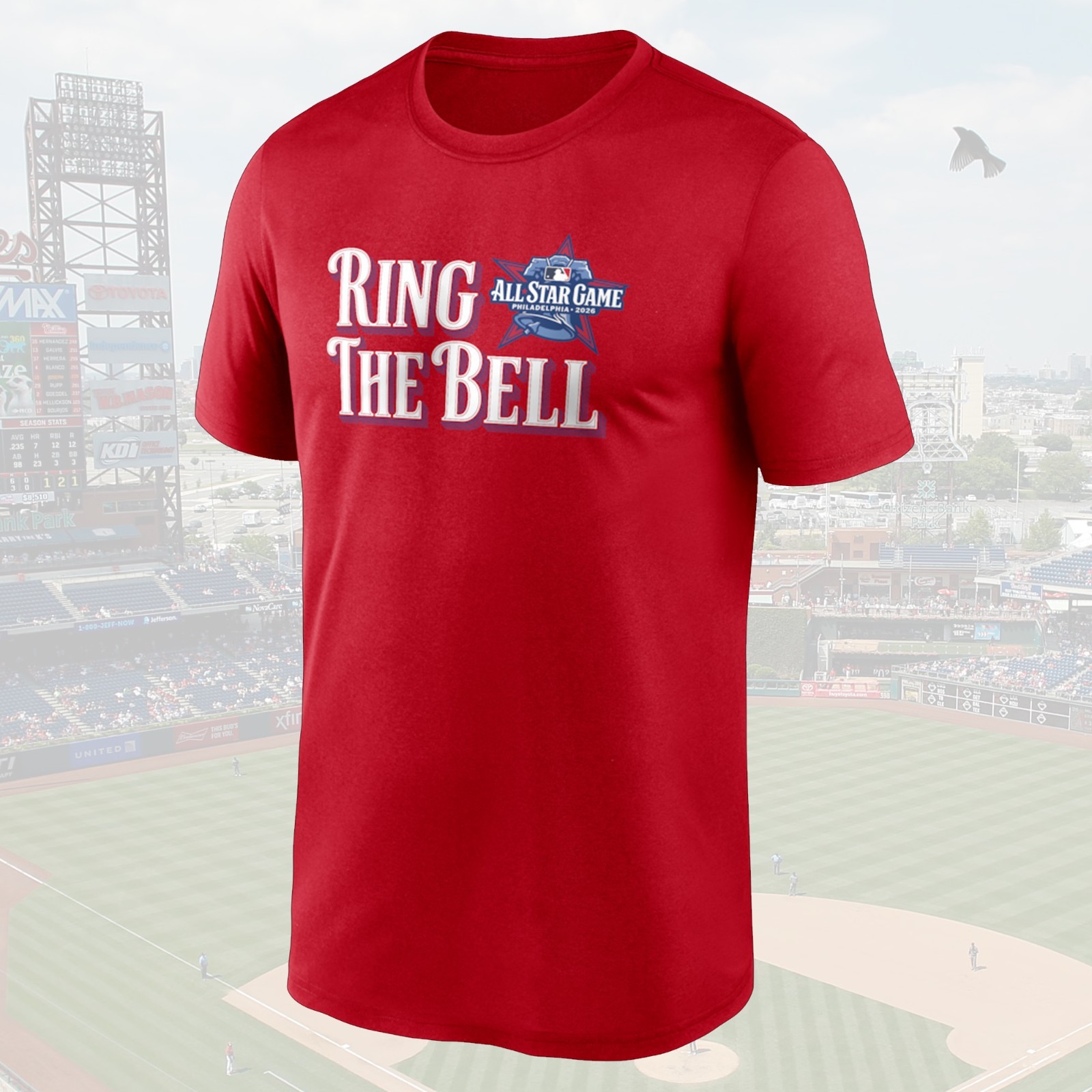 NEWS !! Ring The Bell Baseball 2026 All Star Game One Side FREESHIP Fan Look