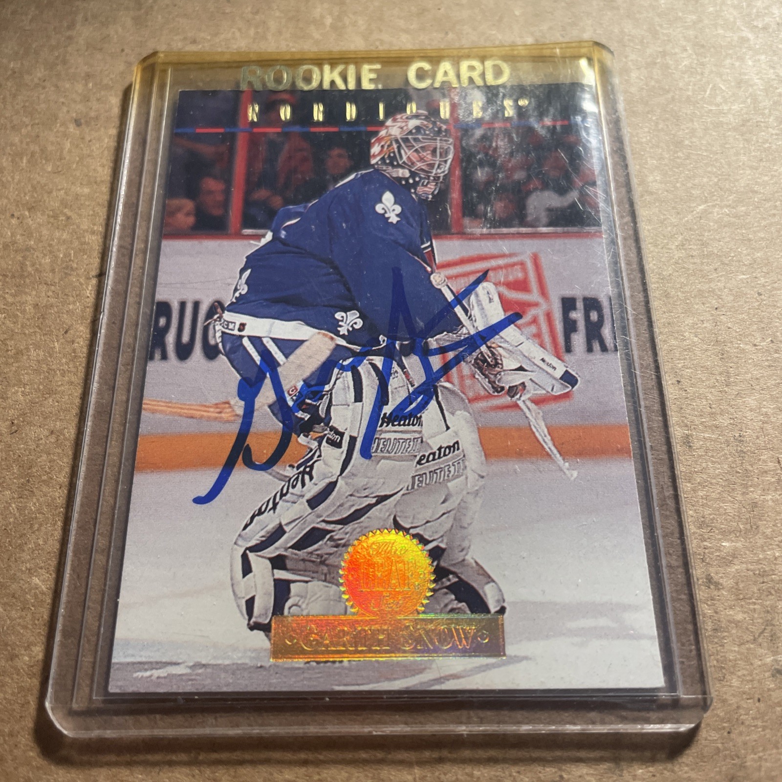 1993 Score Card signed by Mike Gartner…Slot T. Plus others,please choose.