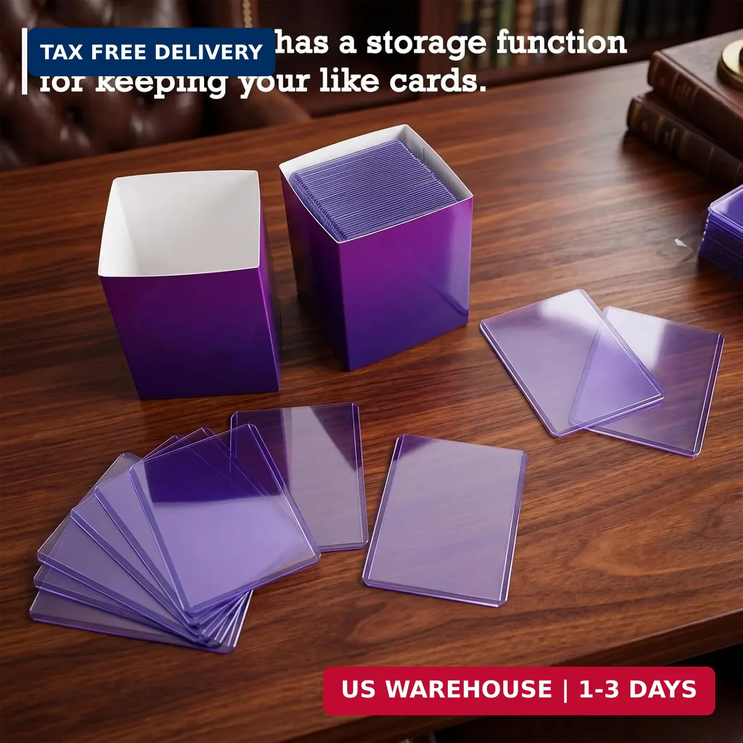 100 Pcs 35PT Toploaders, 3″ x 4″ Hard Card Sleeves (Inner 69x97mm) and 100 Pcs 2