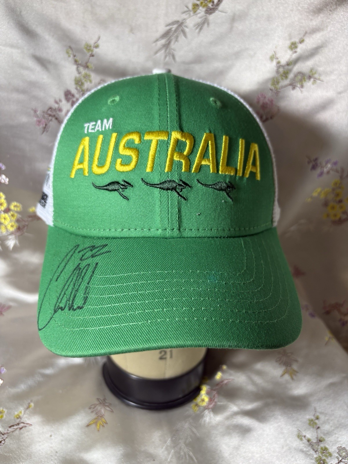 Team AUSTRALIA Autographed Hat