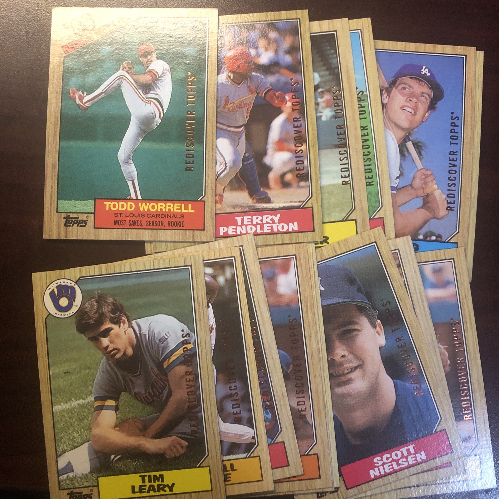 280+ YOU PICK 1 – 2017 TOPPS REDISCOVER BUYBACK BRONZE FOIL 1987 TOPPS SET BREAK