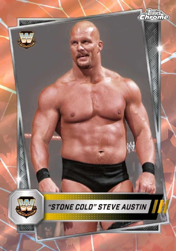 2026 Topps Chrome – WWE SAPPHIRE Edition – Hobby Box