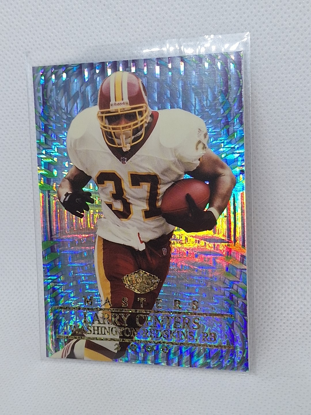 2000 Collector’s Edge Masters Larry Centers Holo /50 Card #192