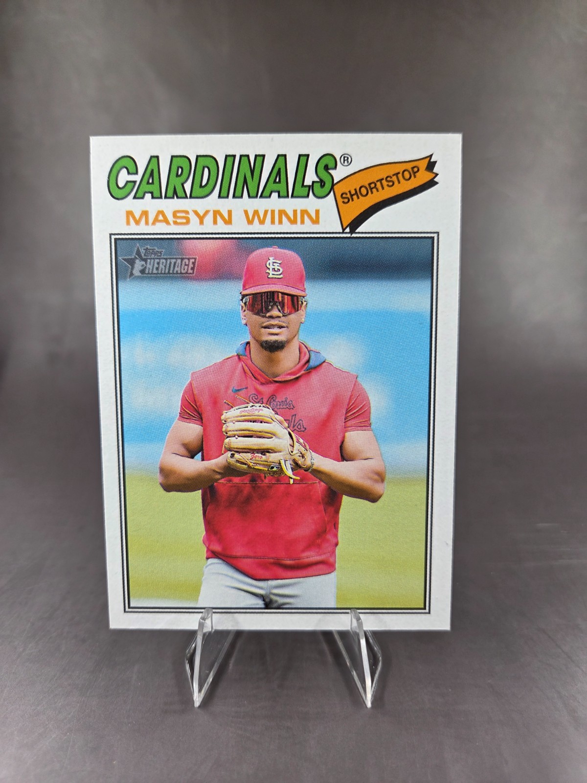 2026 Topps Heritage – Masyn Winn #358 Image Variation Short Print SP