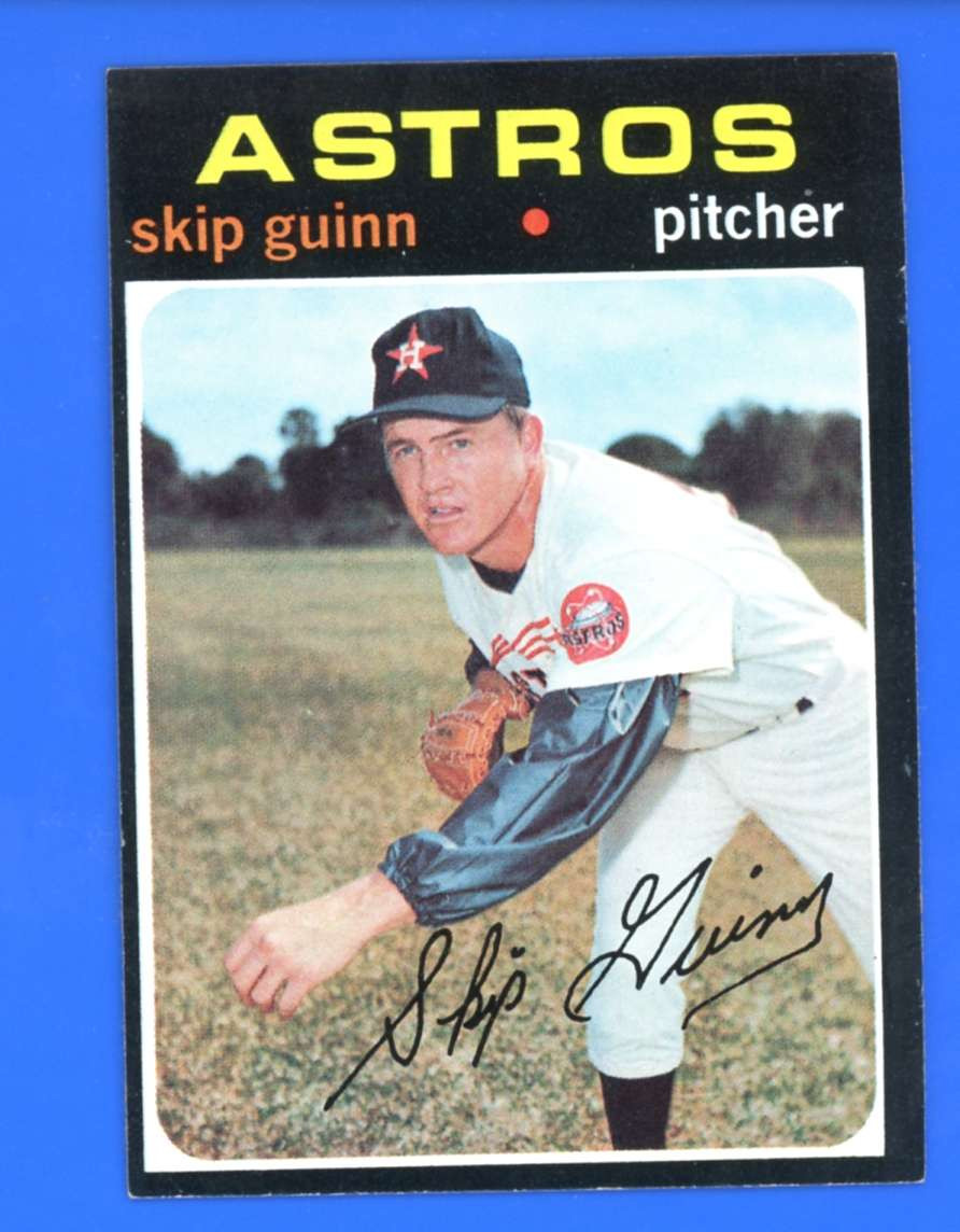 1971 Topps #741 Skip Quinn High # Astros EX