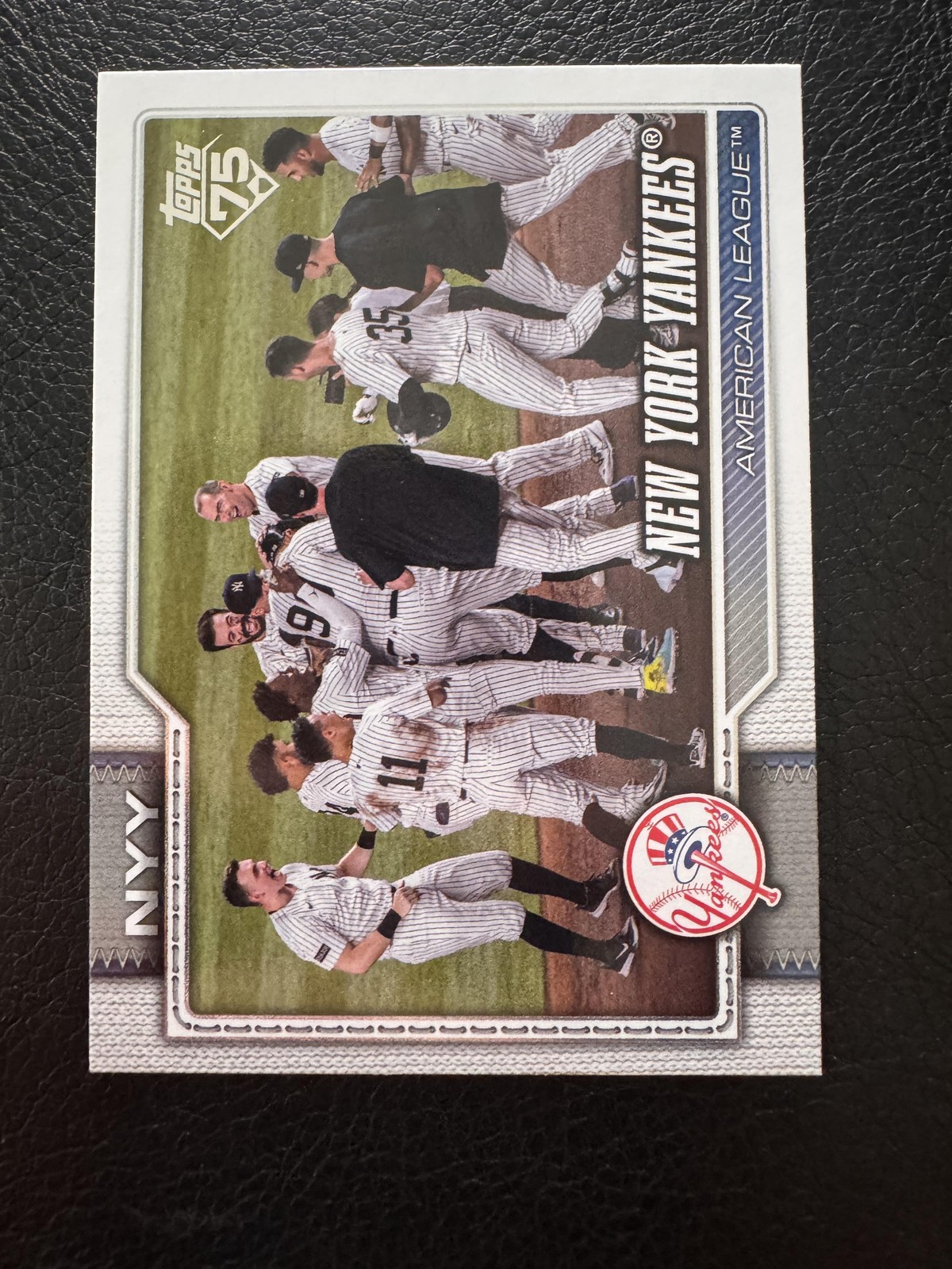 2026 Topps #628 New York Yankees