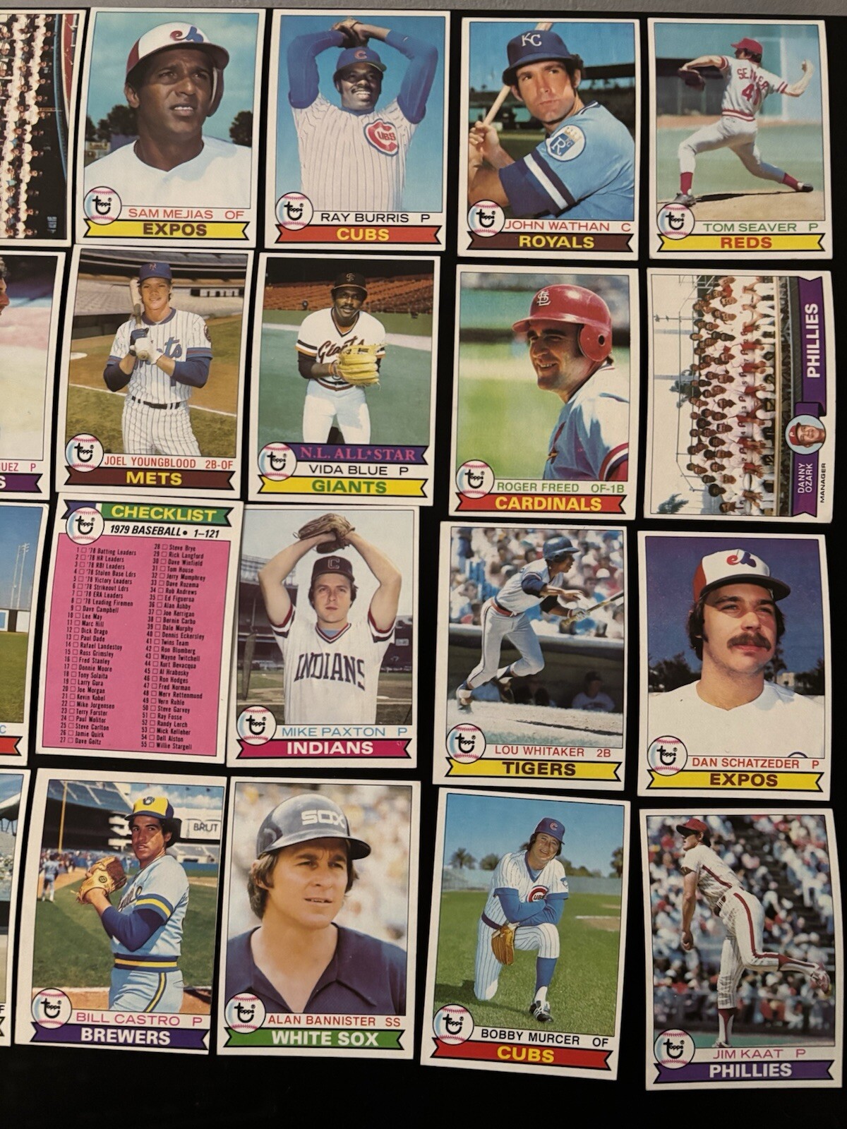 1979 Topps Baseball U-Pick #1-175 EX