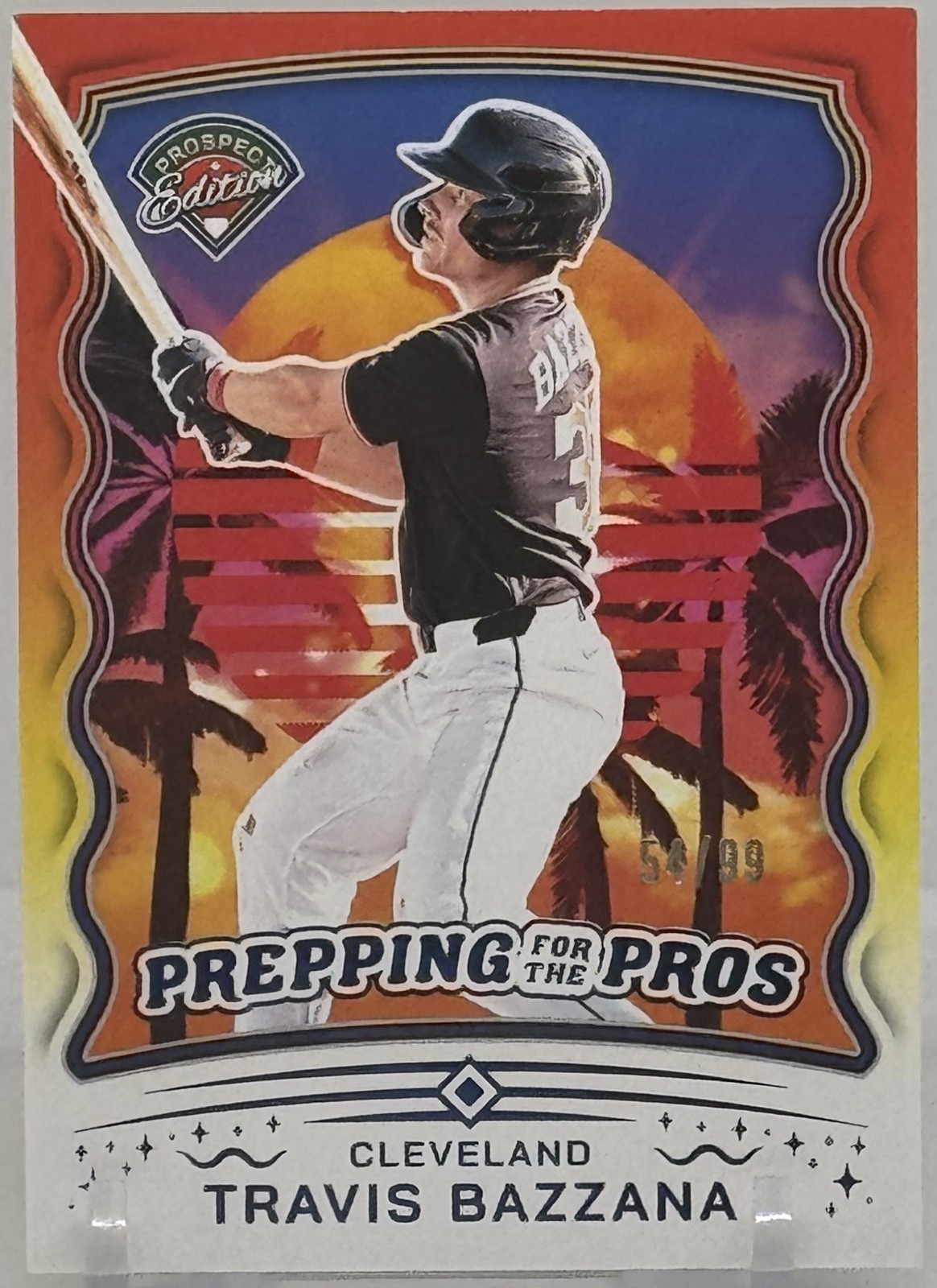 2025 Panini Prospect Edition Travis Bazzana Prepping For The Pros Blue /99 #3