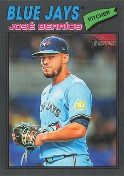 2026 Topps Heritage #56 José Berríos Dark Gray