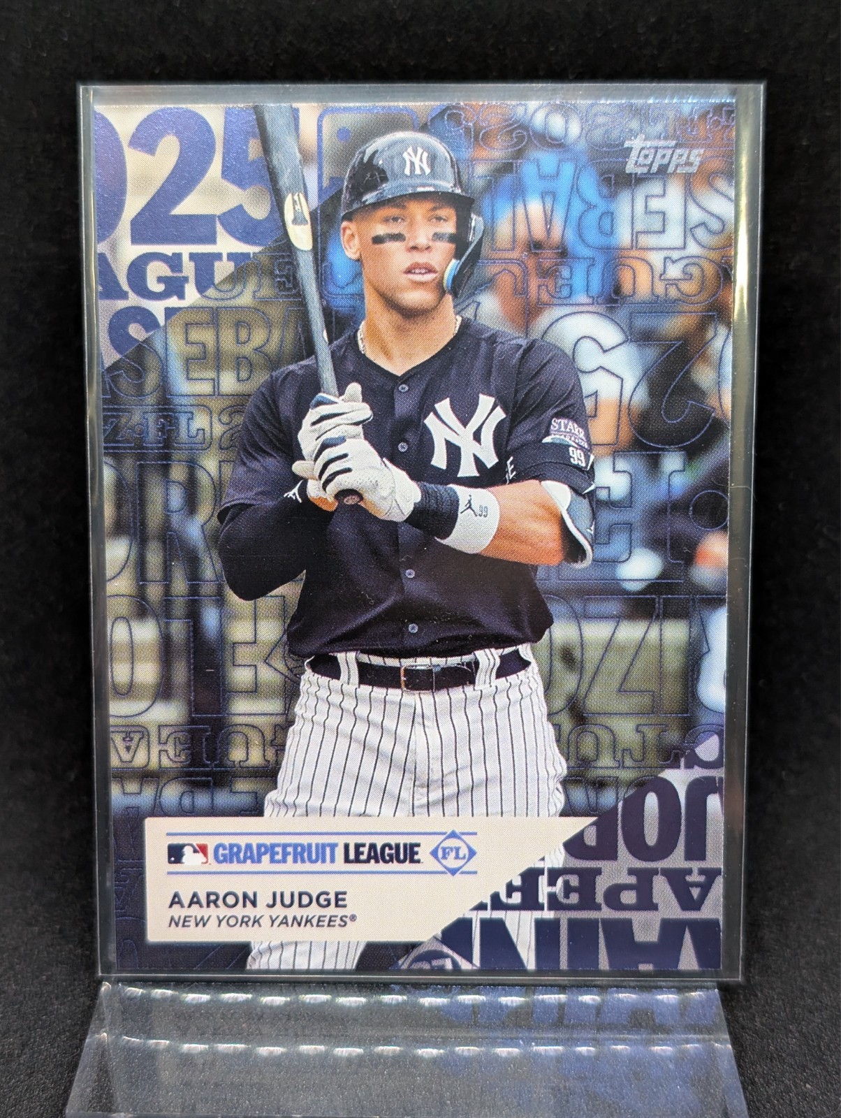 2025 Topps #TG-2 Aaron Judge Training Grounds Card New York Yankees