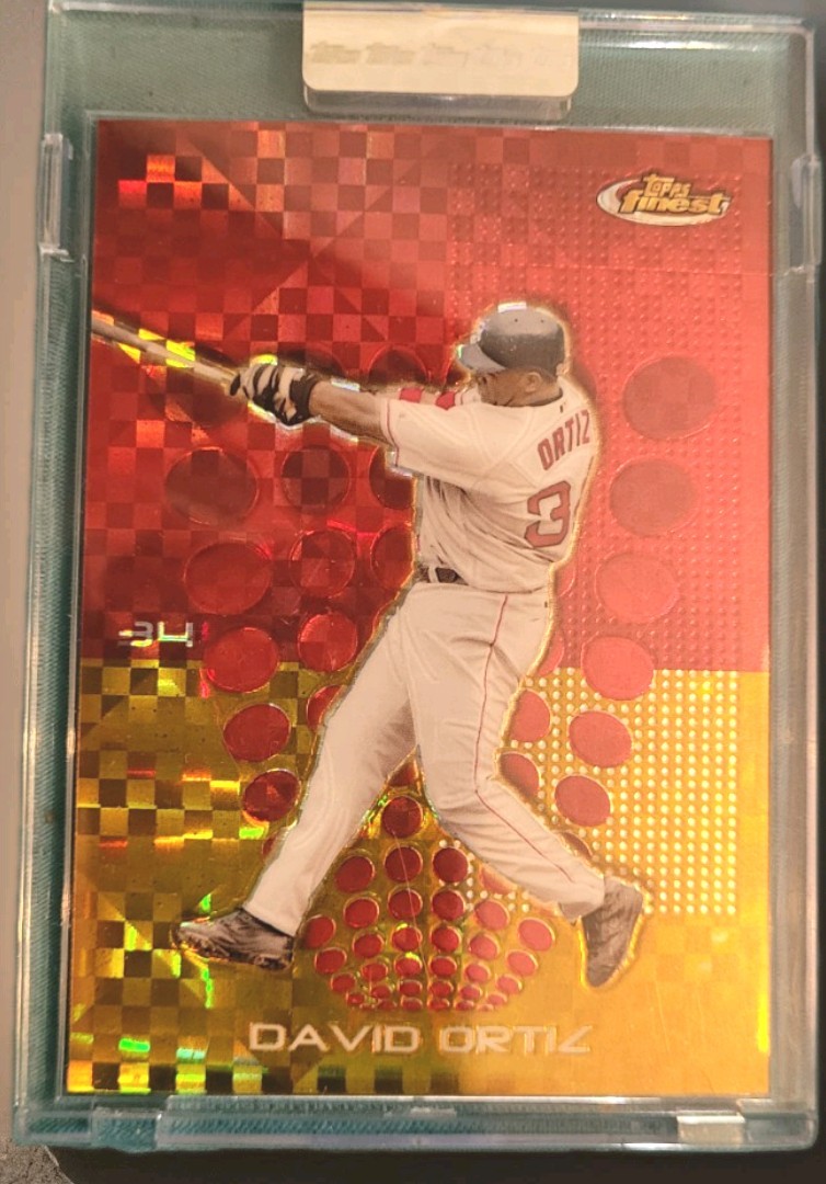 2004 Topps Finest – David Ortiz #95 Gold X-Fractor /139