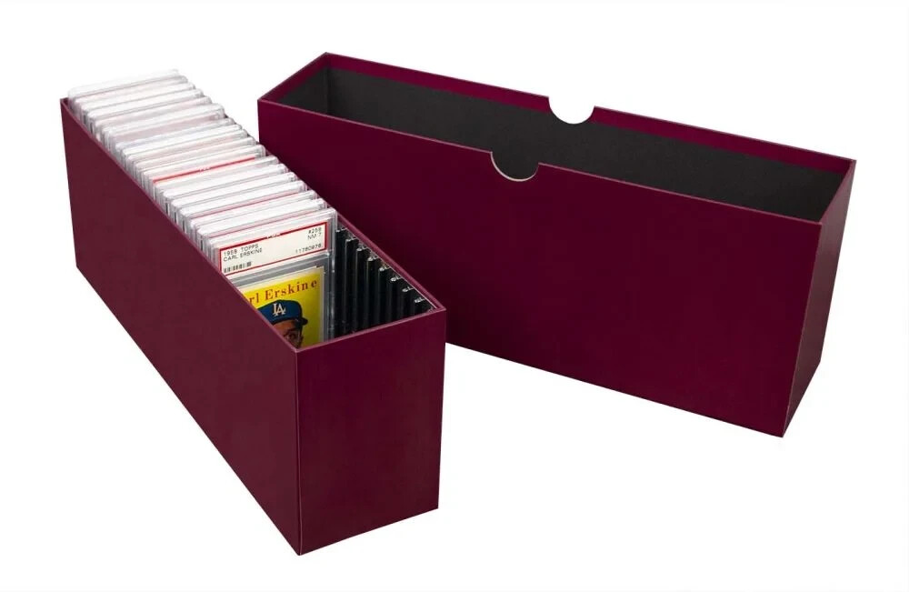 BCW Slotted Graded Card Storage Box for PSA Certified Slabs Case MTG Pokemon +++
